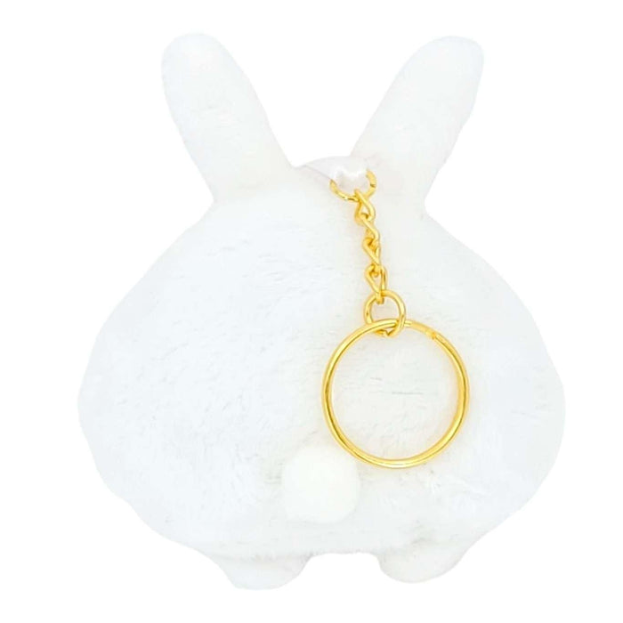 Keychain - Plush Strawberry Bunny by Kawaii Hair Candy