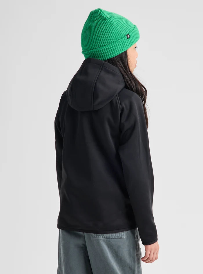 Product image of Kids' Burton Crown Weatherproof Fleece Pullover[Variant:True Black]