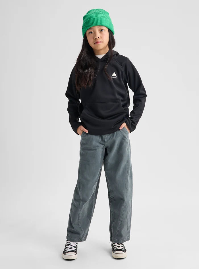 Product image of Kids' Burton Crown Weatherproof Fleece Pullover[Variant:True Black]