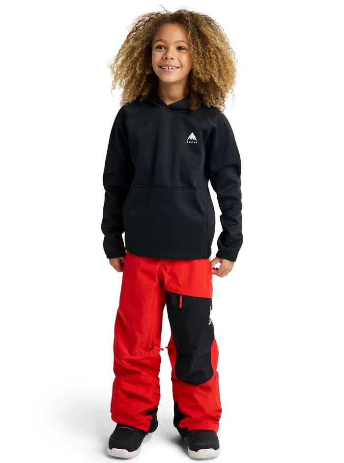 Product image of Kids' Burton Crown Weatherproof Fleece Pullover[Variant:True Black]