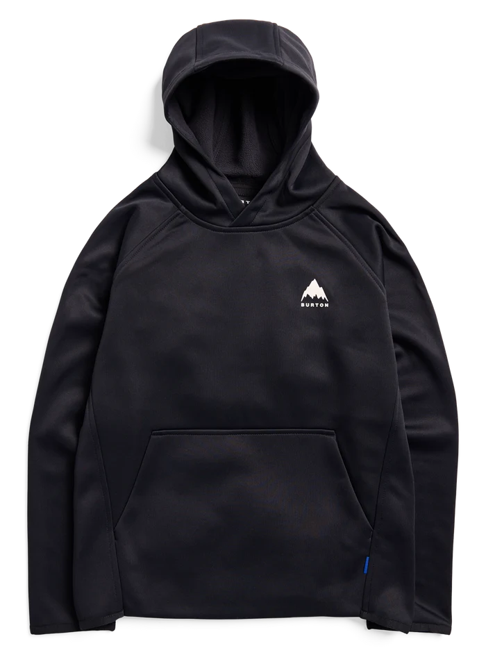 Product image of Kids' Burton Crown Weatherproof Fleece Pullover[Variant:True Black]