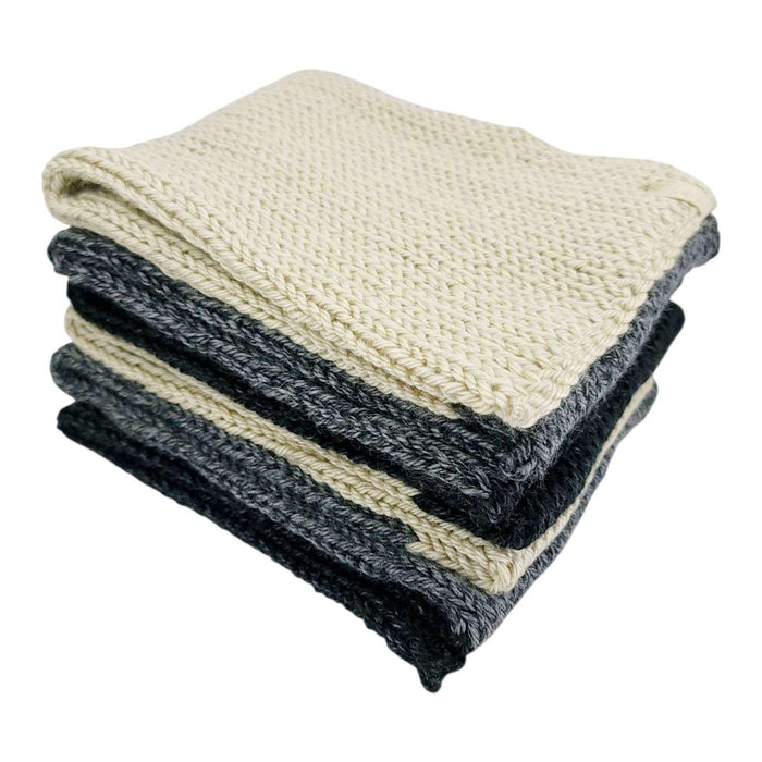 Knit Scarf - Wrap - Super Wrap (Black, Grey, Taupe) by Cristin Rae Knits