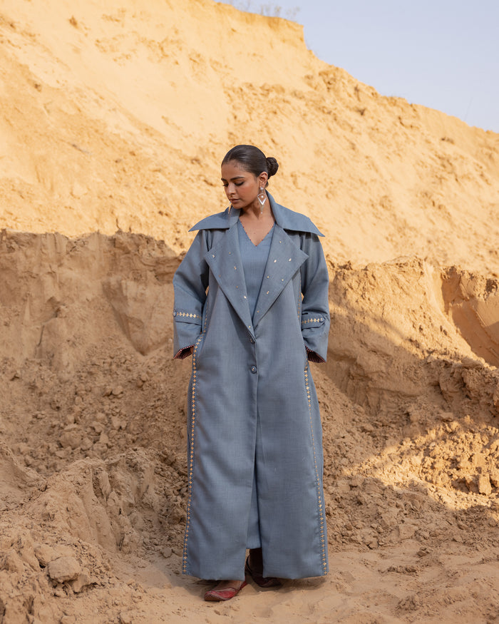 Kosha Dress & Jacket Set - Normandy