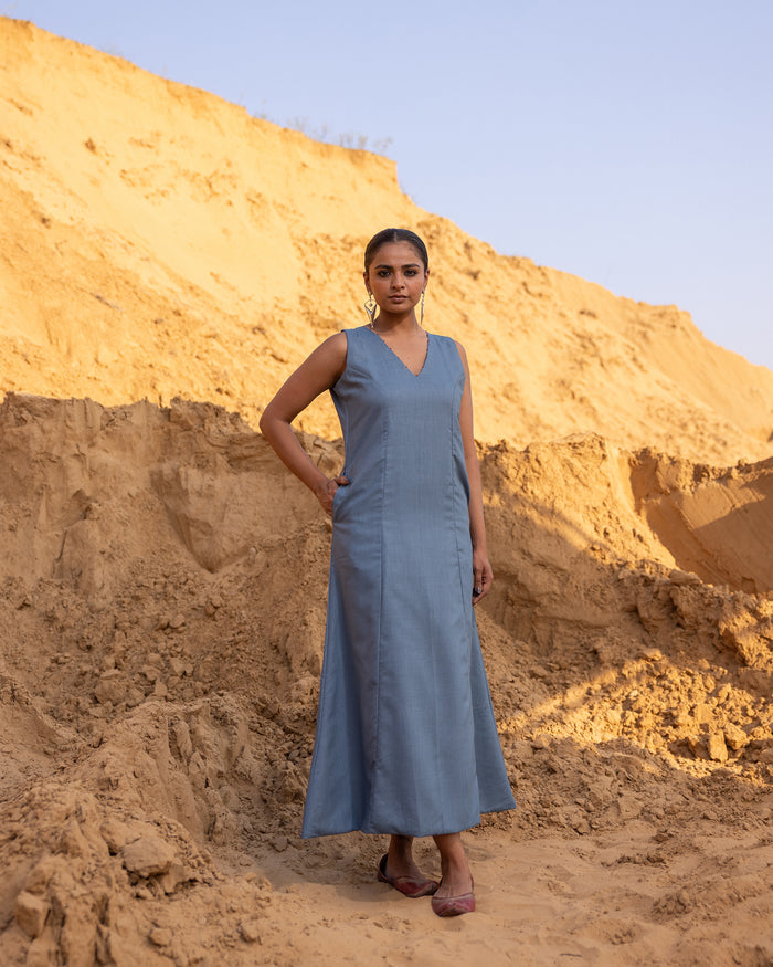 Kosha Dress & Jacket Set - Normandy