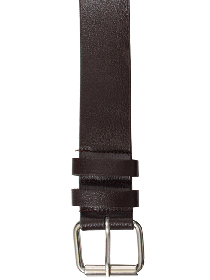 KZ001 BLACK Accessories | Mens PU Leather Buckle Belt | Kruze Designer Menswear KRUZE RAWDENIM