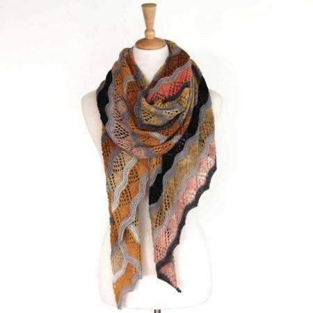 Lamina Wrap by Ambah O'Brien-Patterns-Alpaca Direct-Alpaca Direct