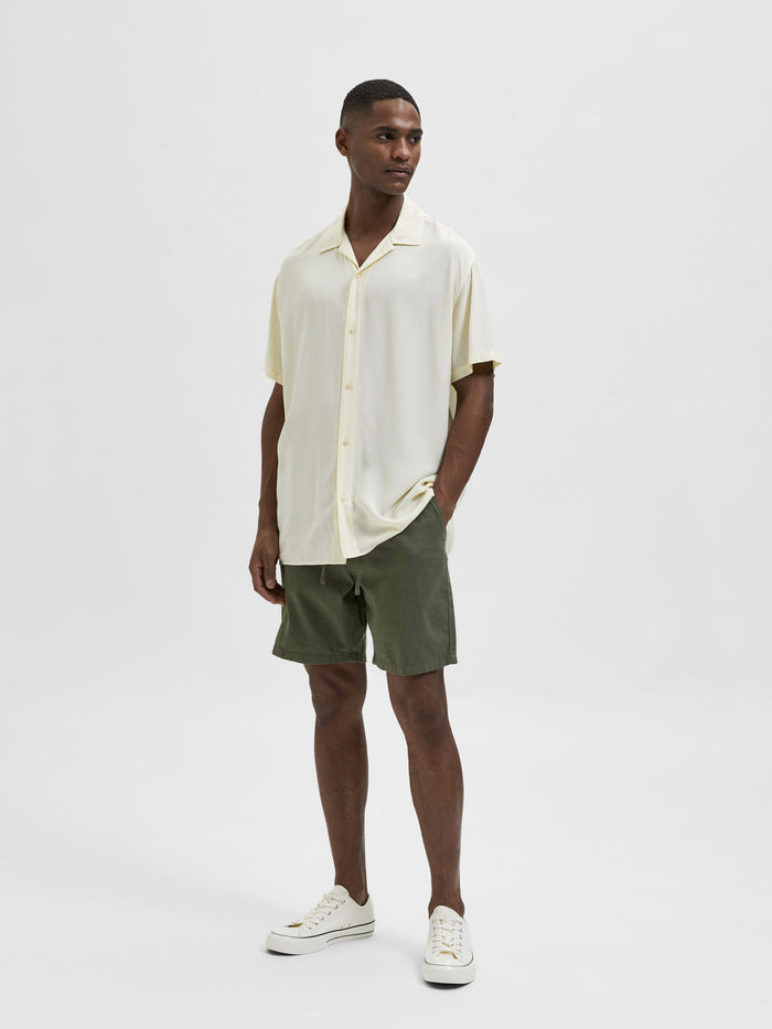 Light Yellow Half Sleeves Shirt
