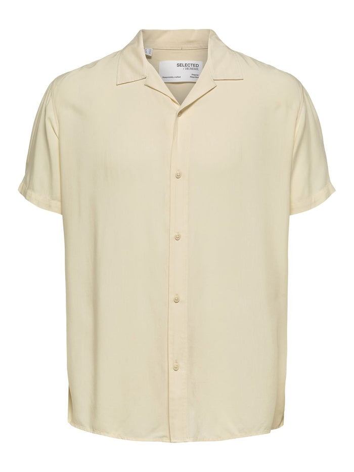 Light Yellow Half Sleeves Shirt