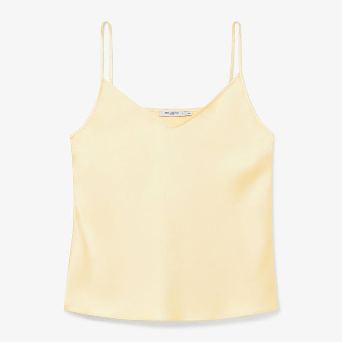 Packshot image of the lisey cami in parchment