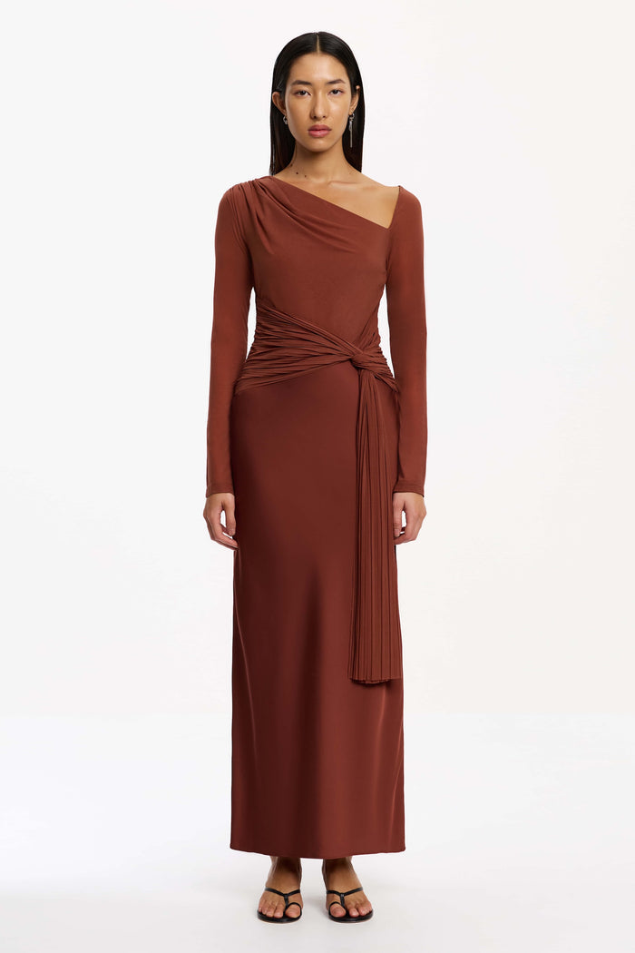 London Long Sleeve Maxi Dress