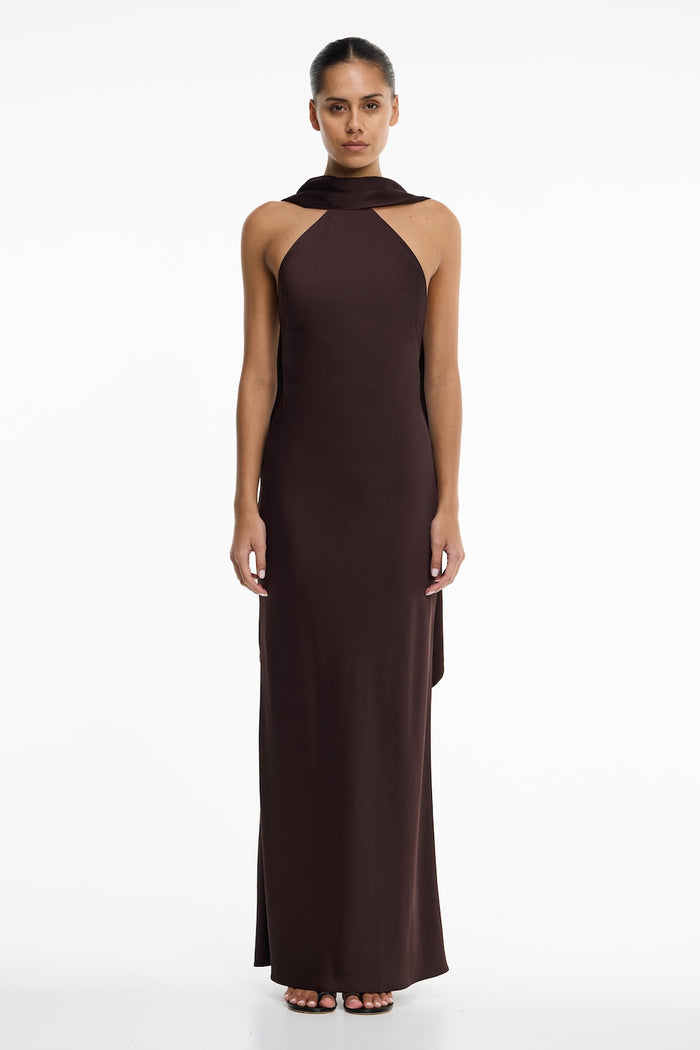 Lucile Halter Maxi Dress