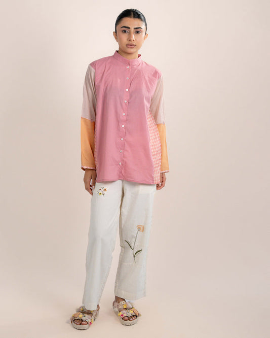 Lyra Shirt - Flesh Pink