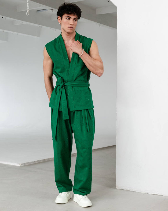 Marius Rhinestone Vest