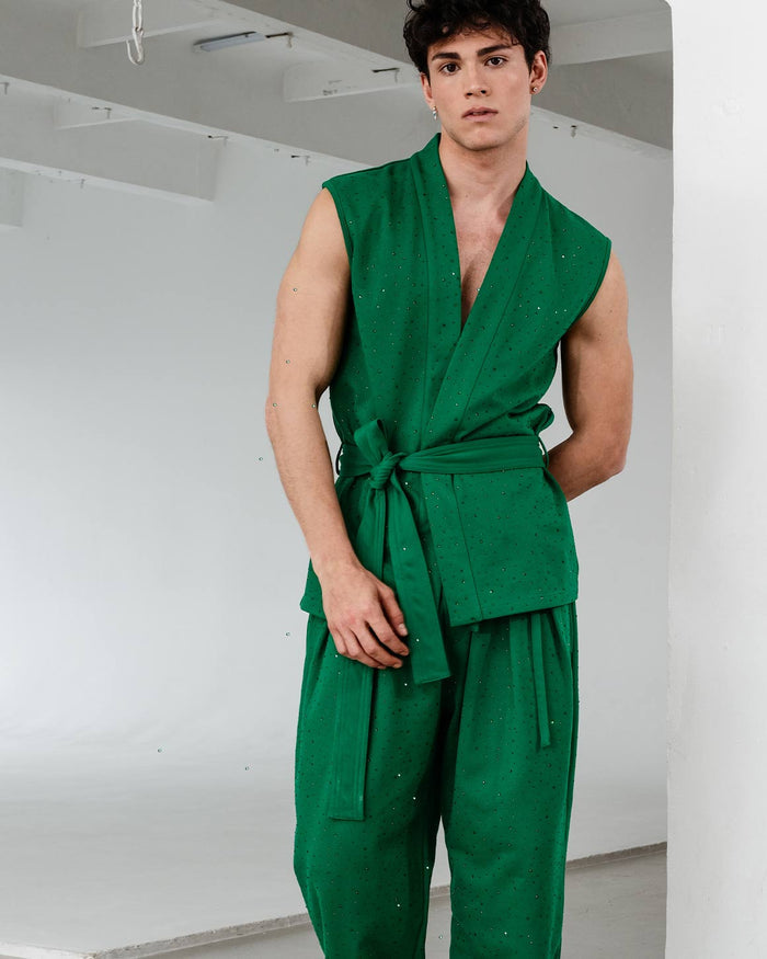 Marius Rhinestone Vest