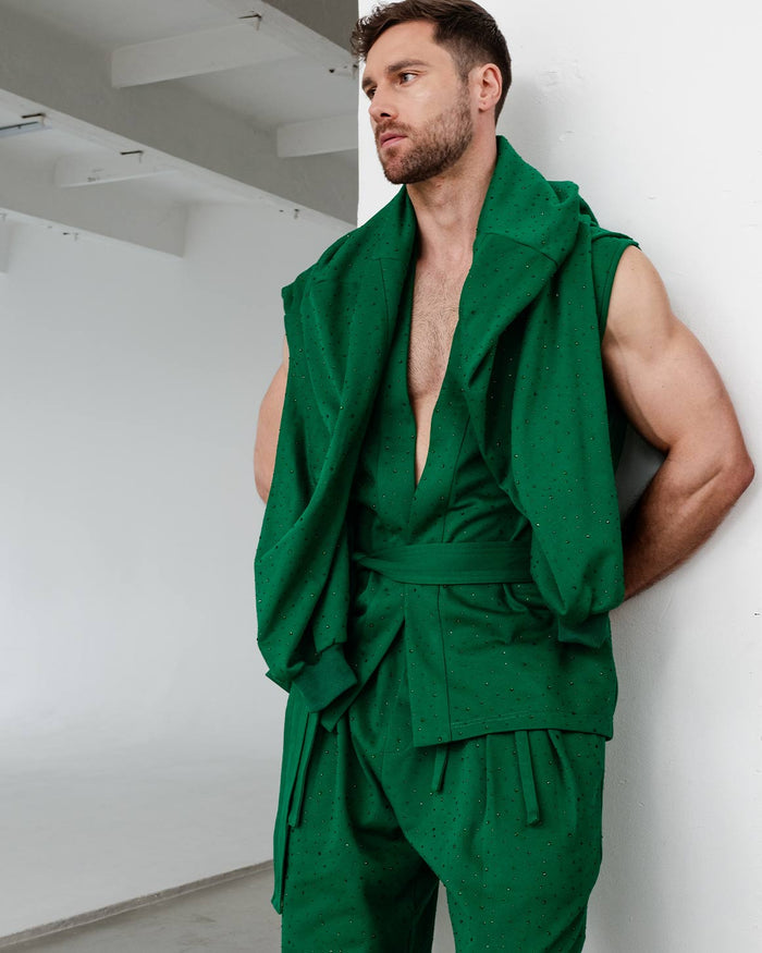 Marius Rhinestone Vest