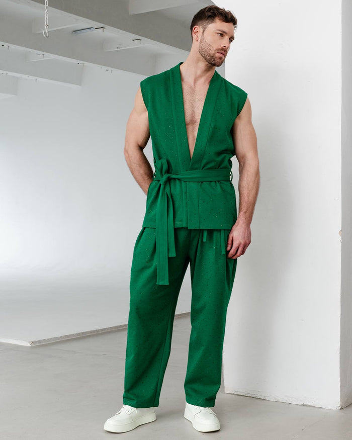 Marius Rhinestone Vest