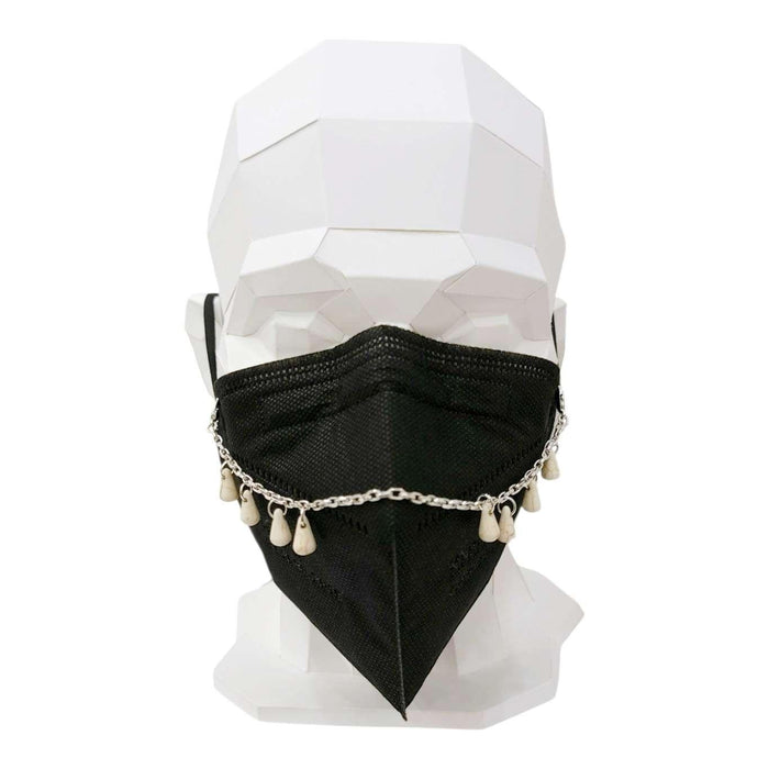 Mask Chain - Pear Drops Chain (White Howlite) by Tiny Aloha