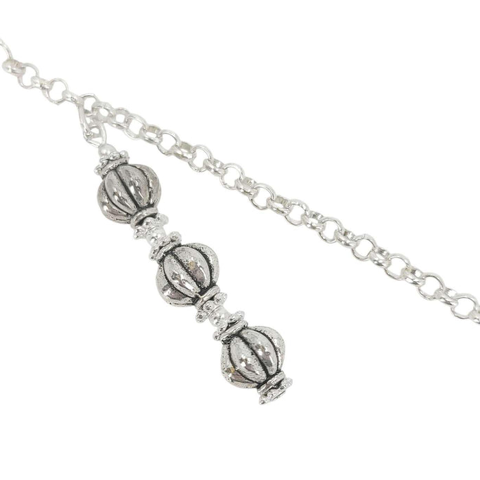Mask Chain - Side Dangle (Triple Fluted Bead) by Tiny Aloha