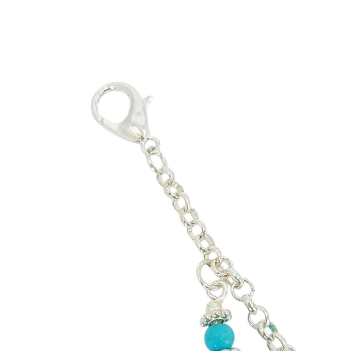 Mask Chain - Square Bead Drops (Howlite) by Tiny Aloha