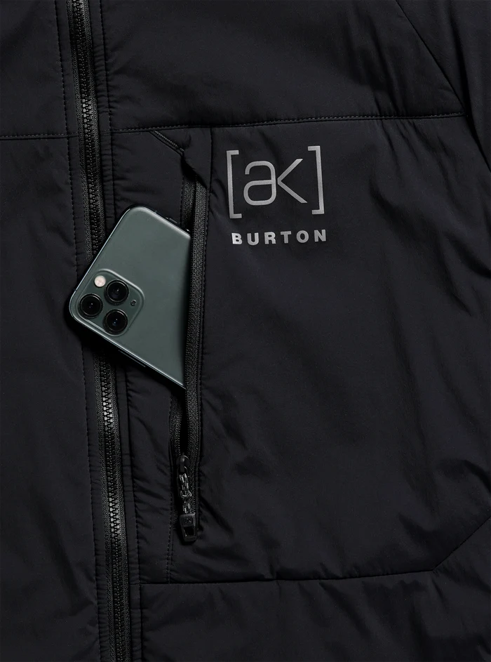 Product image of Men's Burton [ak] Helium Hooded Stretch Insulated Jacket[Variant:True Black]