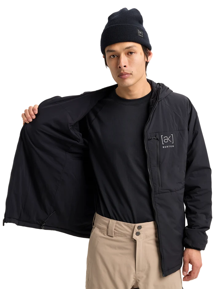 Product image of Men's Burton [ak] Helium Hooded Stretch Insulated Jacket[Variant:True Black]