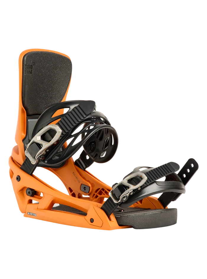 Product image of Men's Burton Cartel X EST® Snowboard Bindings[Variant:Goldfish Orange]