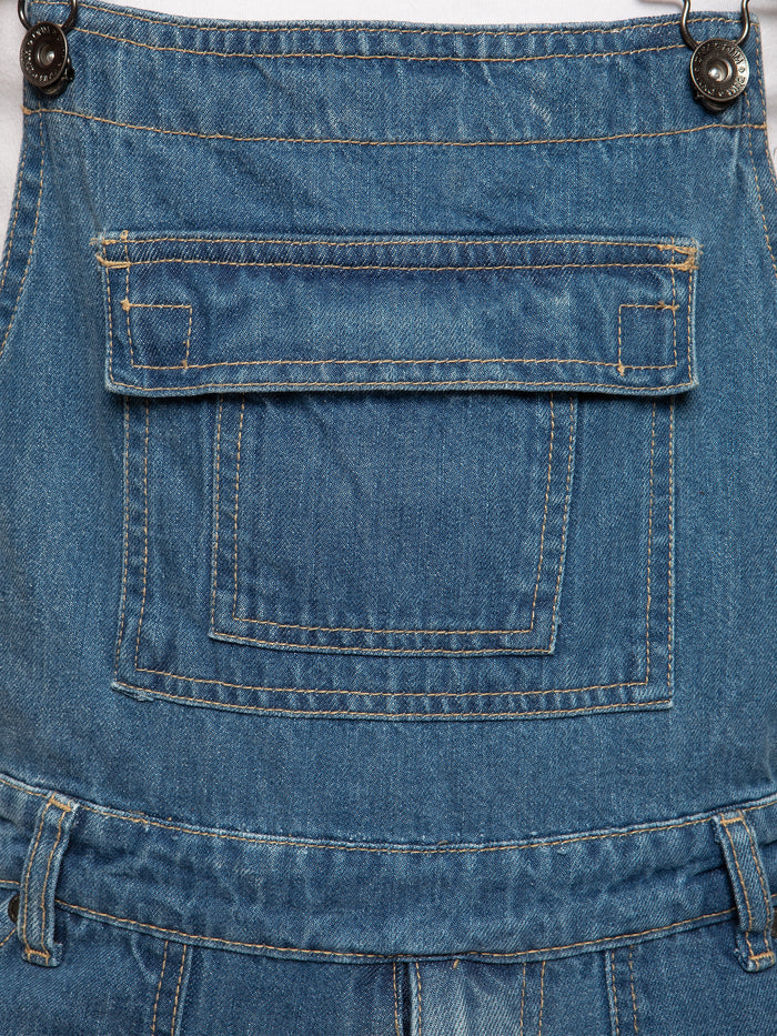 EZD390 Enzo | Designer Mens Fashionable Denim Overall Dungarees  | Enzo Designer Menswear ENZO RAWDENIM