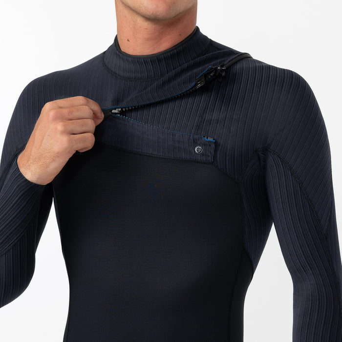 Men's HyperFreak 2mm Long Sleeve Spring Suit Chest Zip - Black
