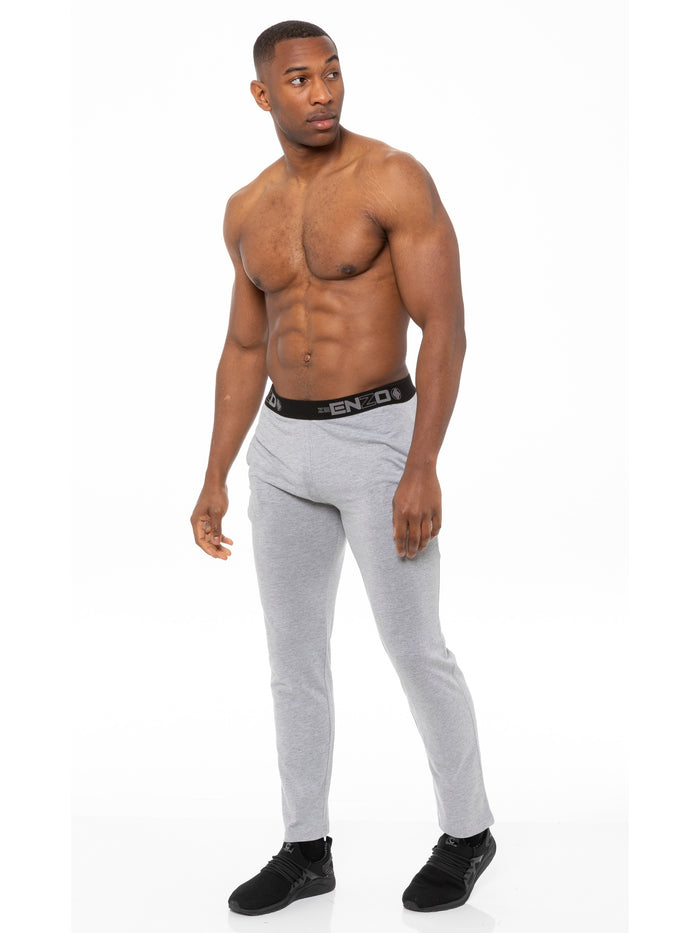 EZPL585 Mens  Jacquard Waistline Lounge Pant Joggers | Enzo Designer Menswear ENZO RAWDENIM