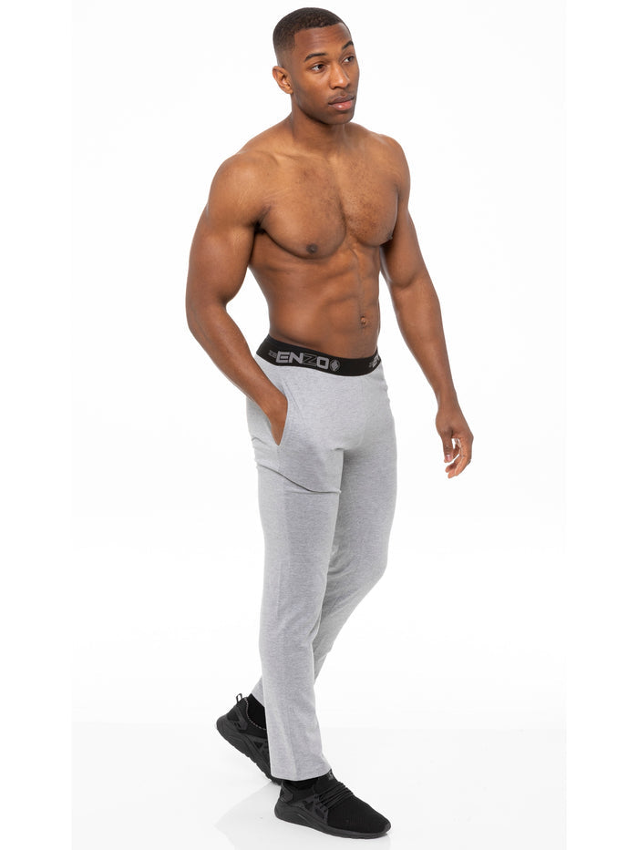 EZPL585 Mens  Jacquard Waistline Lounge Pant Joggers | Enzo Designer Menswear ENZO RAWDENIM