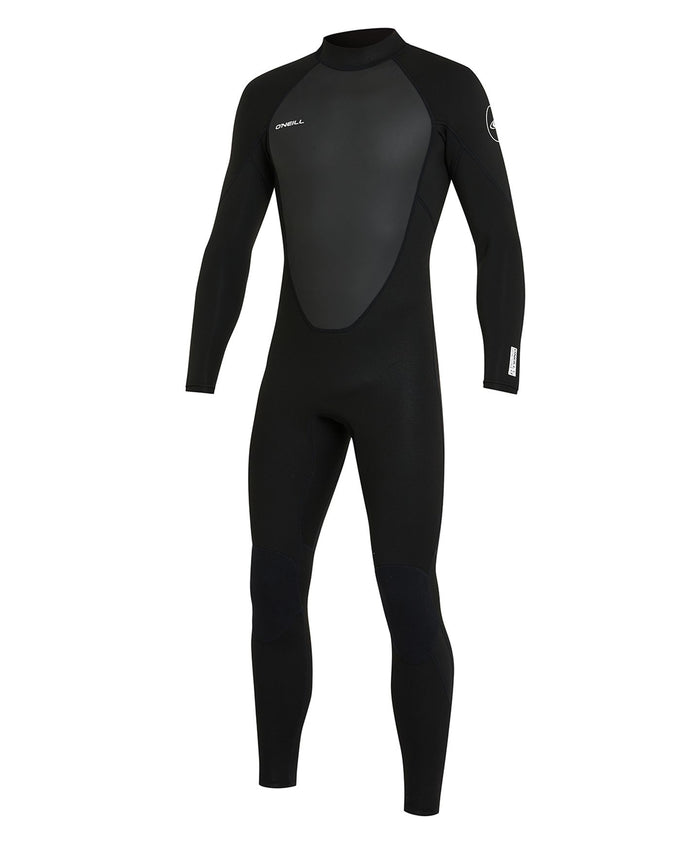 Men's Reactor 3/2mm Steamer Back Zip - Black