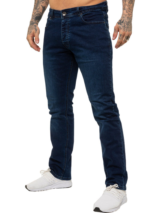 EZ359 LSW Mens Regular Fit Stretch Denim Jeans | Enzo Designer Menswear ENZO RAWDENIM
