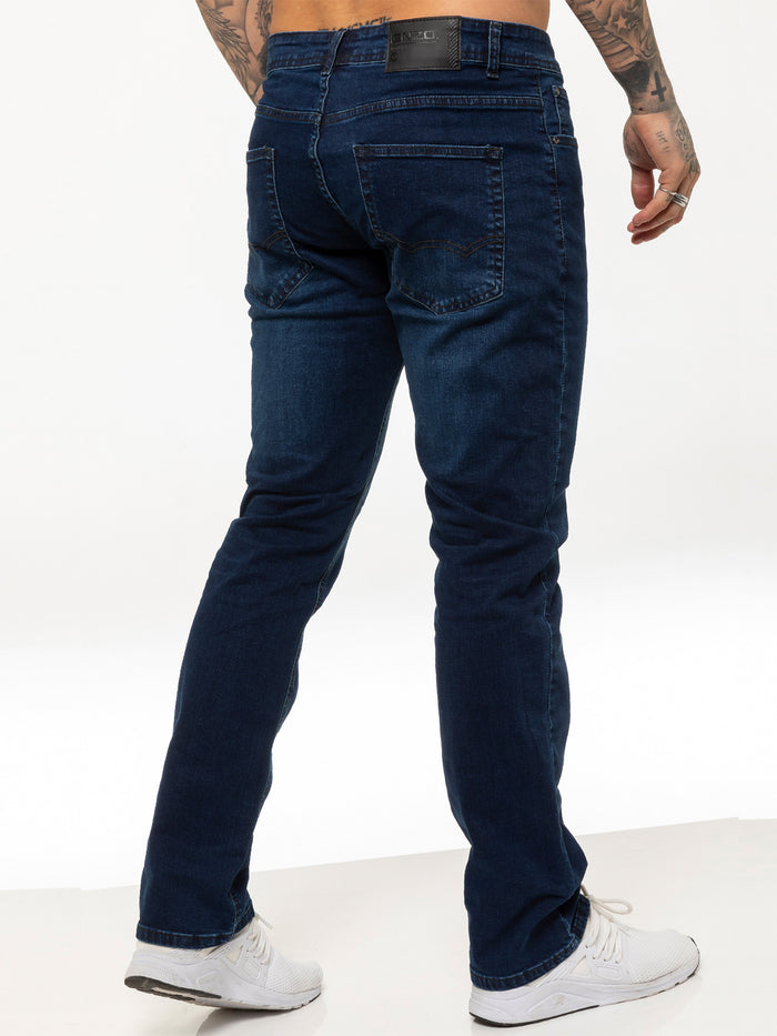 EZ359 LSW Mens Regular Fit Stretch Denim Jeans | Enzo Designer Menswear ENZO RAWDENIM
