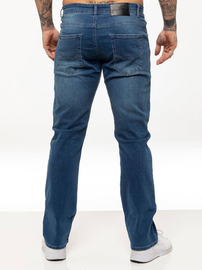EZ359 LSW Mens Regular Fit Stretch Denim Jeans | Enzo Designer Menswear ENZO RAWDENIM