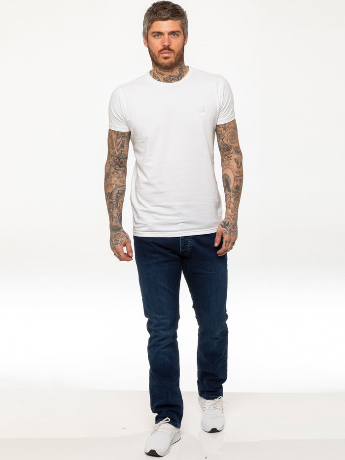EZ359 LSW Mens Regular Fit Stretch Denim Jeans | Enzo Designer Menswear ENZO RAWDENIM