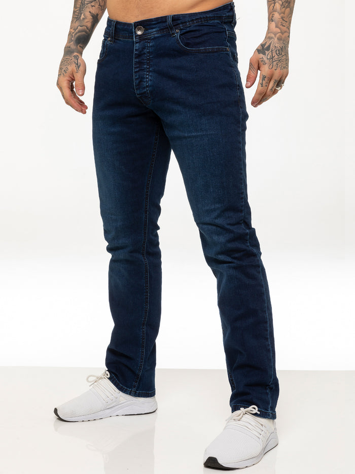 EZ359 LSW Mens Regular Fit Stretch Denim Jeans | Enzo Designer Menswear ENZO RAWDENIM