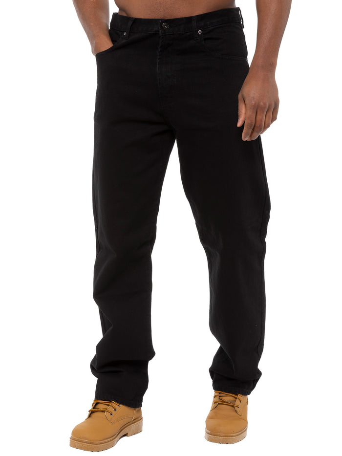 Mens Stone Wash Classic Denim Jeans BCB | Blue Circle Designer Menswear