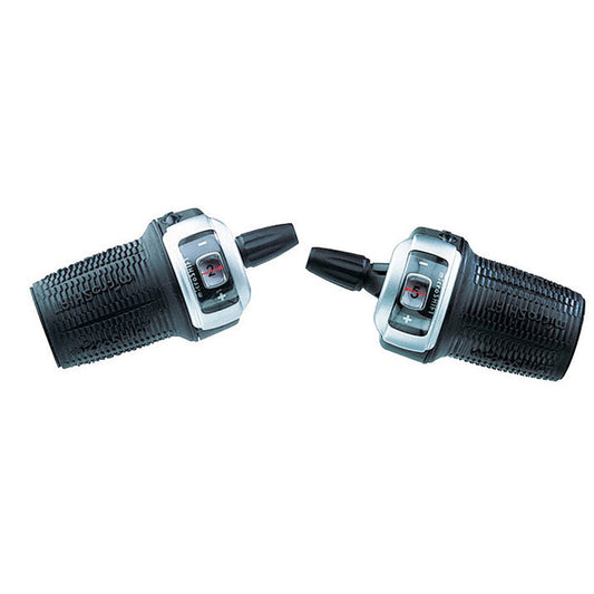 Microshift Shifter Set 3X8-Speed Twist / Grip Shift Action (Left shifter only)
