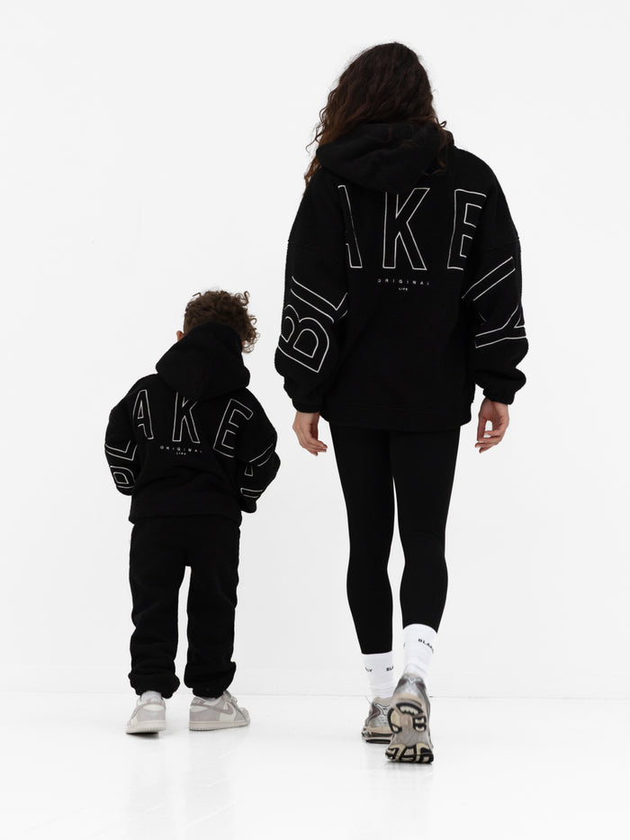 Mini Borg Hoodie - Black