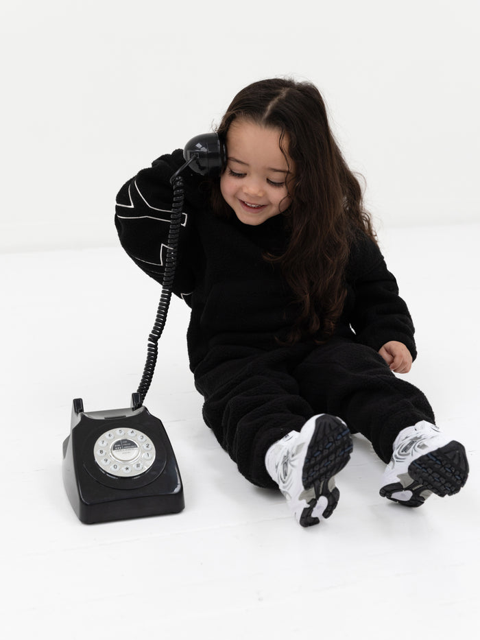 Mini Borg Hoodie - Black