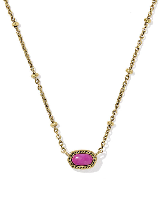MINI ELISA SATELLITE SHORT PENDANT NECKLACE