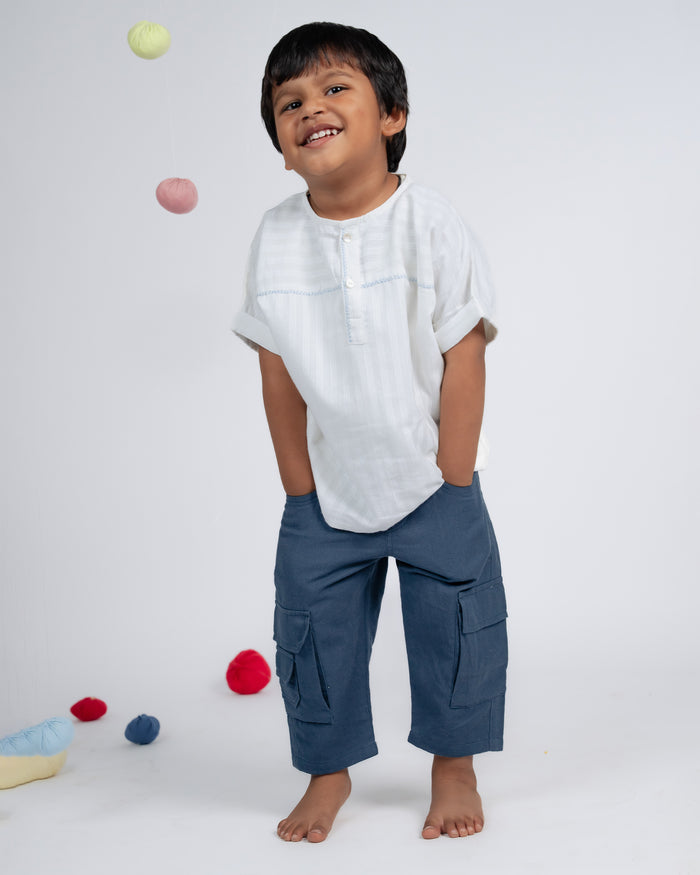 Mini Elite Pant - Teal Blue