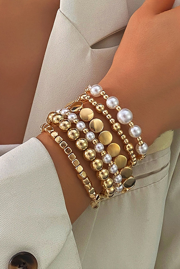 Minimalist Pearl Layer Bracelet
