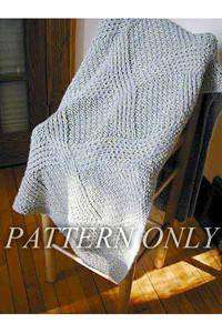 Misti Alpaca Garden Trellis Afghan Pattern-Patterns-Misti Alpaca-Alpaca Direct