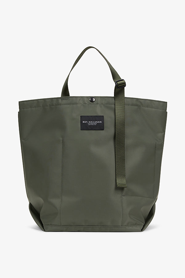 still image of Bags in Progress x MM Carry All Tote in Khaki Green  | Grid | Exclude | Still