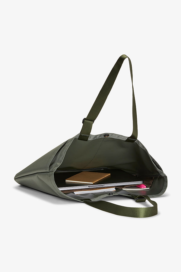 still image of Bags in Progress x MM Carry All Tote in Khaki Green  | Grid Hover | Exclude