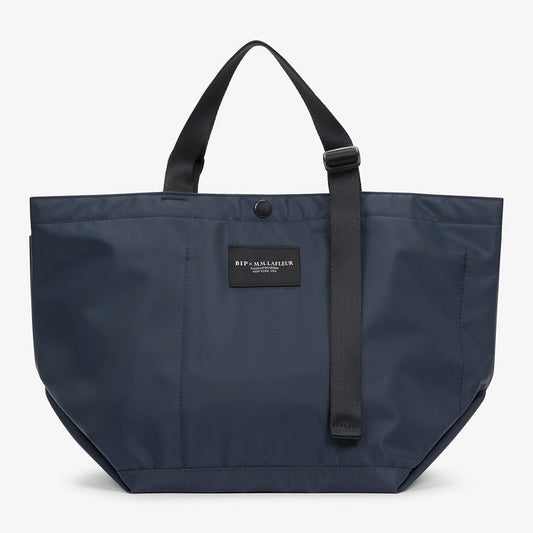 Packshot image of the Bags in Progress x MM Small Carry All Tote  in Navy | Lead