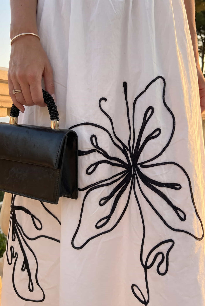 Mono Embroidered 2in1 Dress