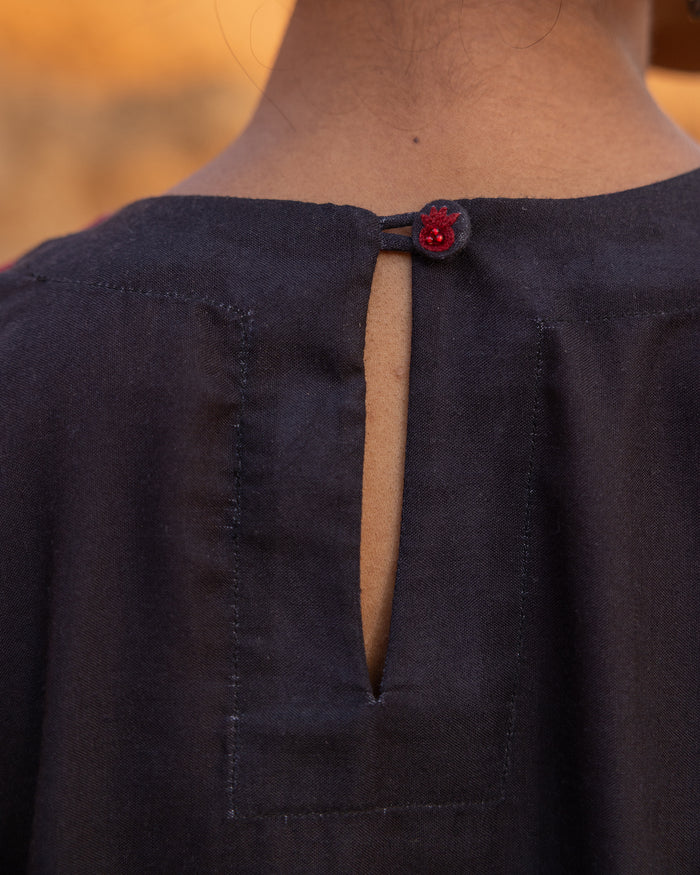 Mosaic Co-Ord Set - Black