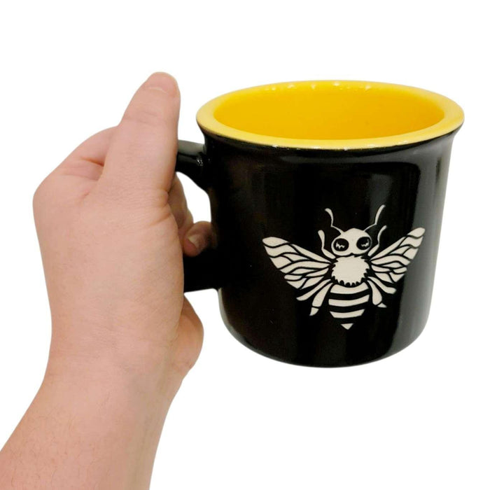 Mug - 14oz - Bee Camp Mug (Yellow) by Bread and Badger